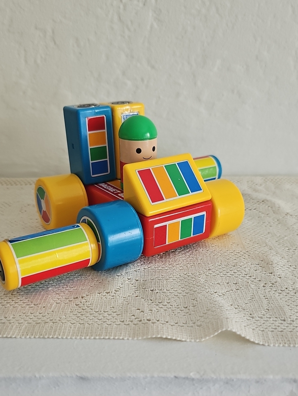 Vintage Hilco Magnetic Blocks